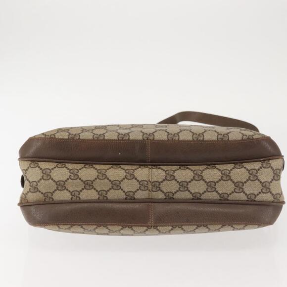 GUCCI GG Supreme Shoulder Bag PVC Beige Silver 001 46 5532 Auth 144096 - Picture 5 of 16